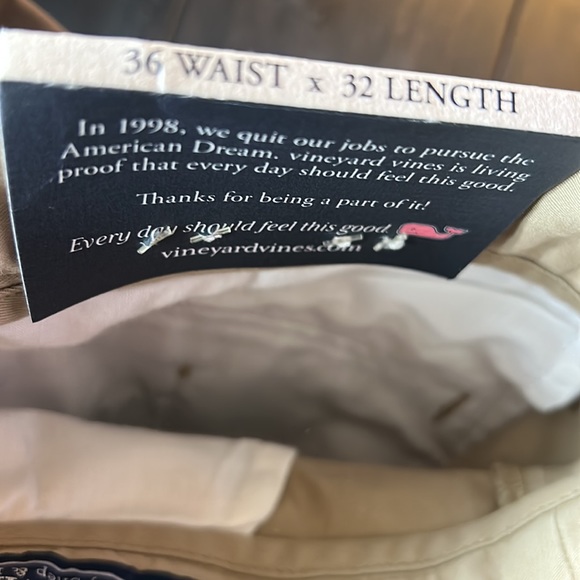 NWT Vineyard Vines Men’s Breaker Pant 36X32 - Picture 4 of 4